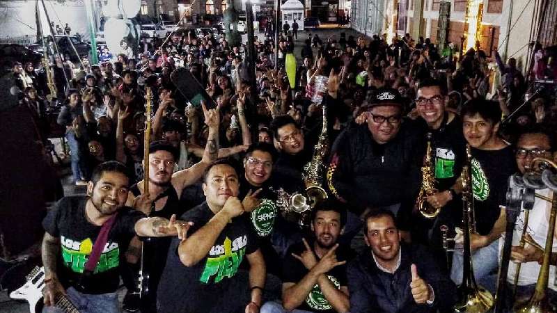 Con concierto de SKA, celebra municipio de Tlaxcala 