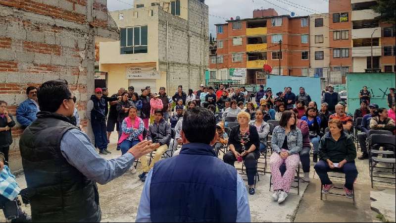 Entregan 16 cámaras de vigilancia en la Unidad F. S. Xicohténcatl