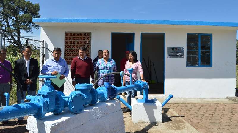 Rehabilita comisión estatal de agua pozo de San Miguel Xaltipan