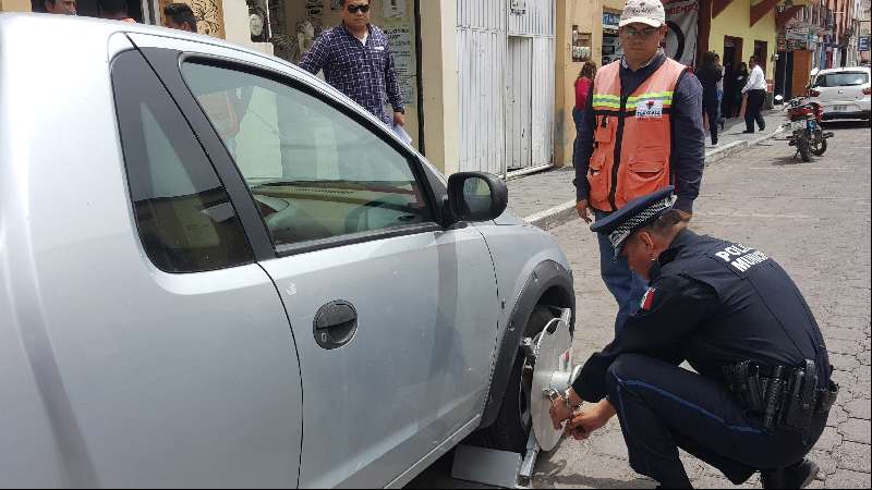 Este lunes inicia colocación de inmovilizadores a vehículos