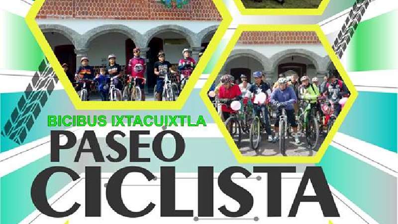 En Ixtacuixtla paseo en bicicleta en Tecuexcomac 