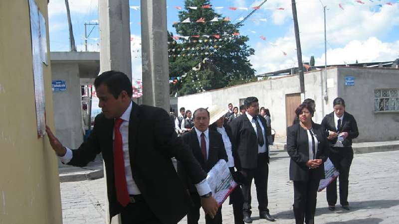 En Cuapiaxtla 2017-2021 ceremonia de Fijación del Bando Solemne 