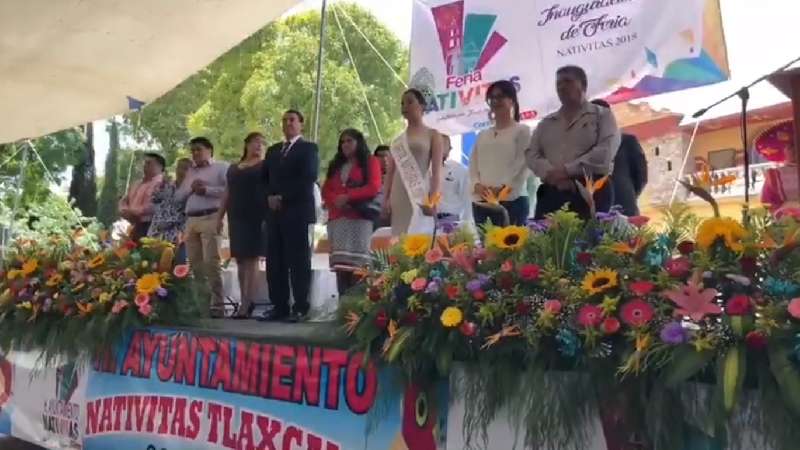 Natívitas ya está de fiesta, inauguran feria 2018