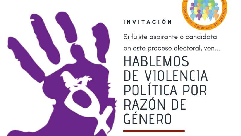 Convocan a mujeres para abordar violencia política