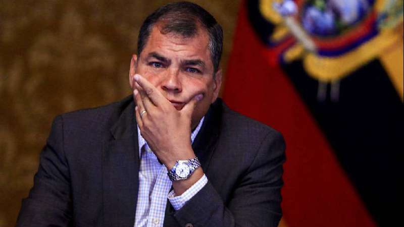 Rafael Correa, investigado en Ecuador por delincuencia organizada