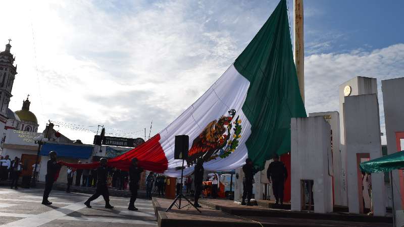 Conmemoran en Xicohtzinco 171 aniversario de la gesta heroica