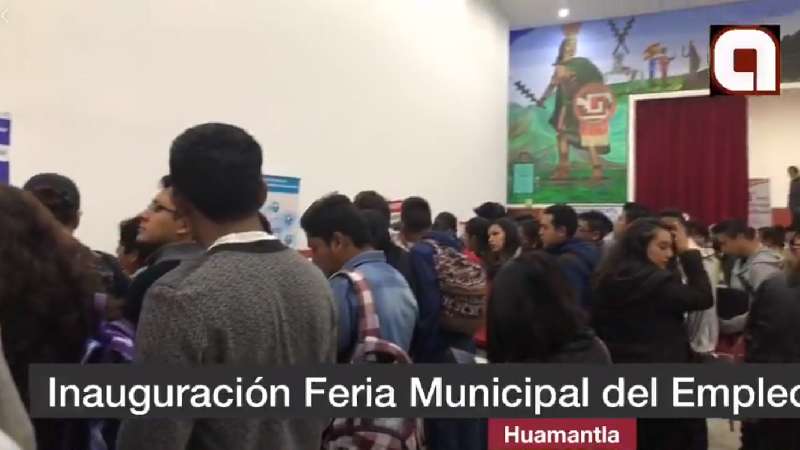 Ofertan 310 vacantes en Feria Municipal del empleo en Huamantla
