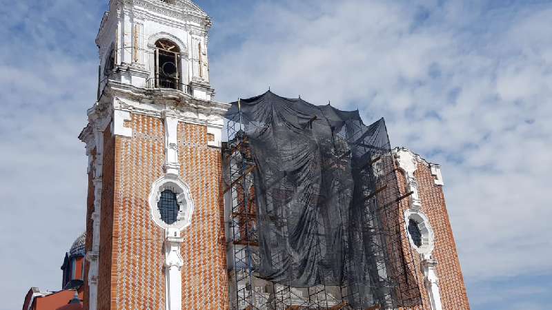 A un año, la mitad de iglesias dañadas no se han reparado 