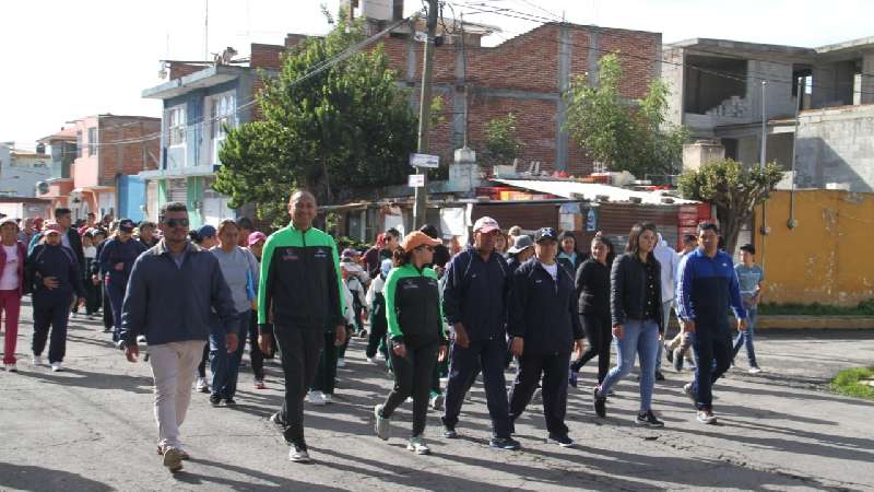 Retoman las “Caminatas por tu Salud” en la capital