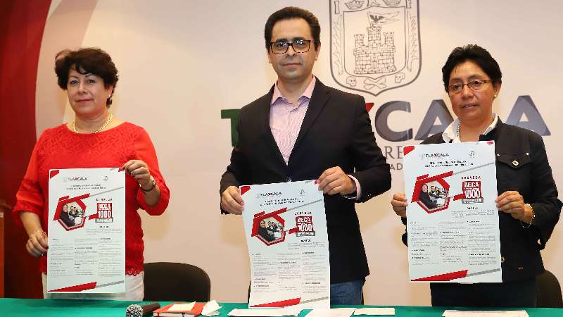 Presenta gobierno del estado convocatoria para la beca 