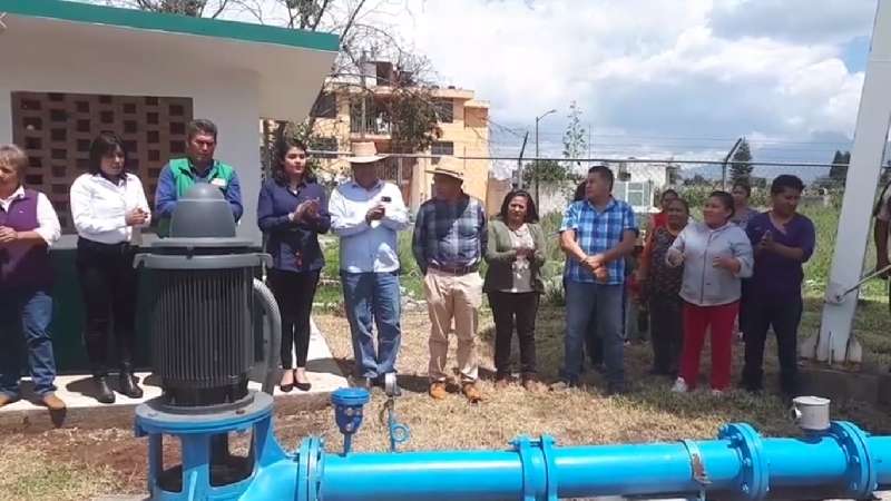 Rehabilitación de pozo: Guardia, Zacatelco