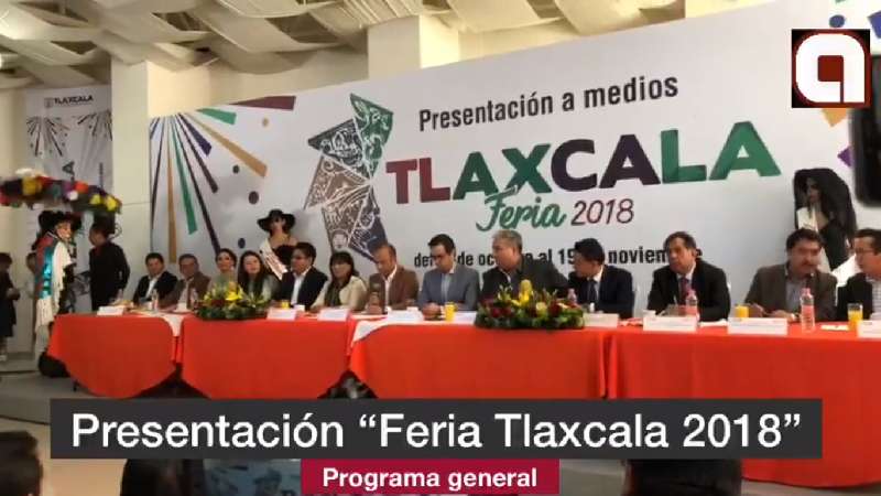 Presentación Feria Tlaxcala 2018