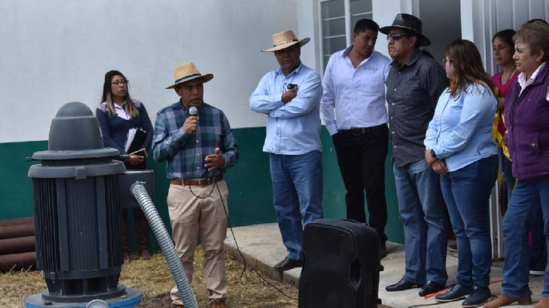 Rehabilita Capaz pozo arenal y pozo centenario de Zacatelco