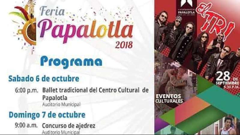 Programa feria Papalotla 2018 