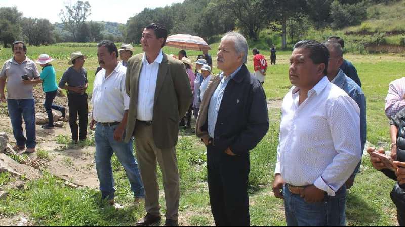 Inauguran obra hidráulica en Xiloxochitla en Natívitas