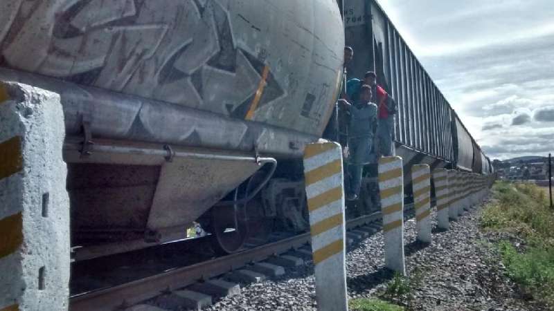 Migrante cae del tren en Apizaco y pierde un brazo 