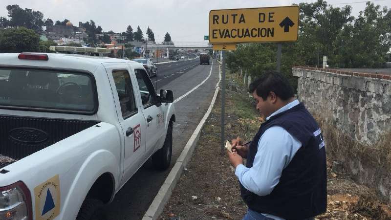 Refuerza CEPC medidas preventivas por actividad del Popocatépetl