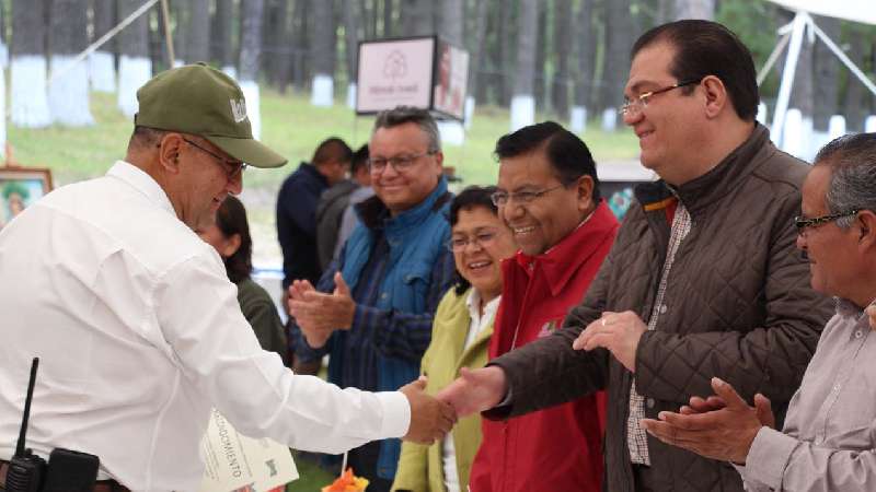 Conmemoran autoridades 80 aniversario del decreto como área 