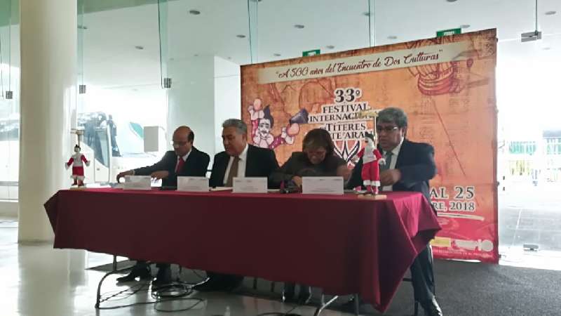 Presentan en CDMX 33 edición Festival Internacional del Títere