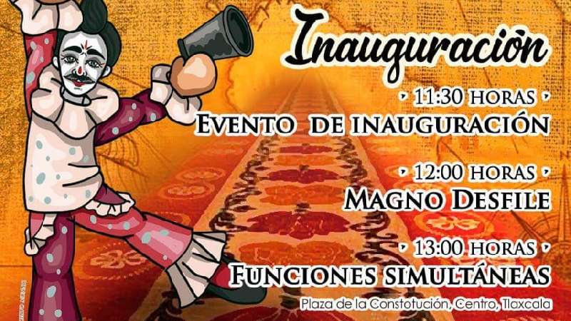 Programa de Inauguración el 14 de octubre