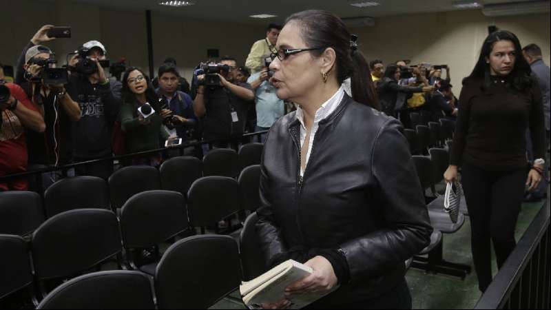 Condenada a 15 años de cárcel la exvicepresidenta de Guatemala 