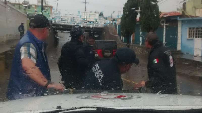 Lluvias en Huamantla solo ocasionaron daños materiales menores