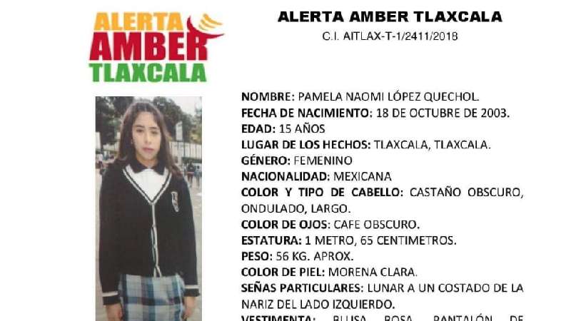 Buscan a menor de Tlaxcala 