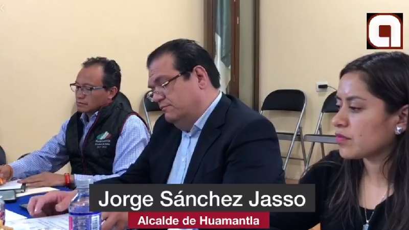 Informa alcalde de Huamantla sobre manejo de Capamh