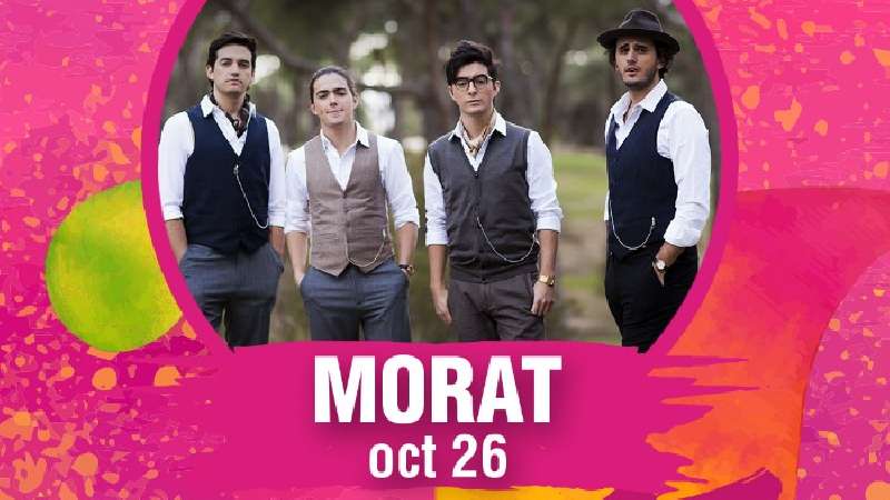 Hoy 26 de octubre MORAT en Tlaxcala Feria 2018