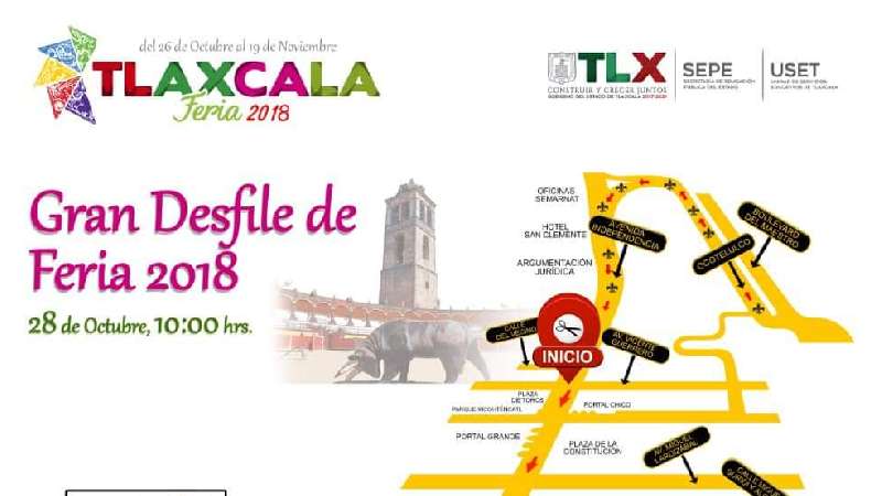 ¡No te pierdas el Gran Desfile de la Feria Tlaxcala 2018!