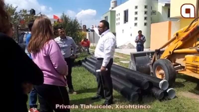 Isabel Badillo sigue ejecutando obra en el municipio