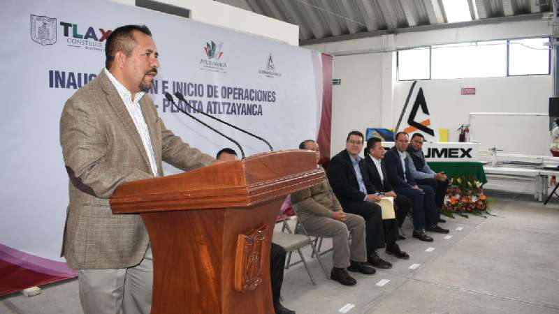 Abrirán 500 empleos con instalación de Arcomex en Atltzayanca