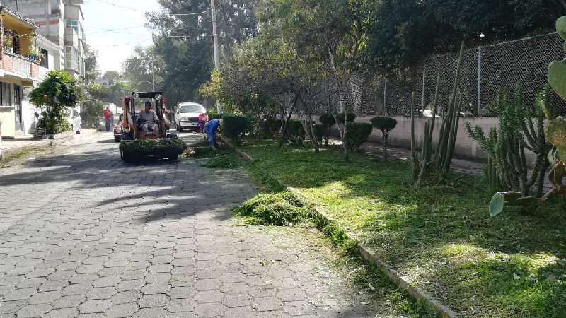 Comuna capitalina limpia en periferia del Centro Expositor