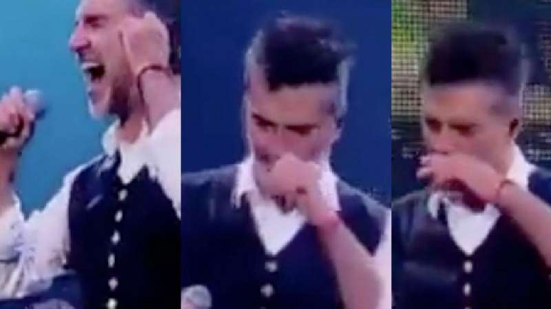 Alejandro Fernández levanta sospechas durante show 