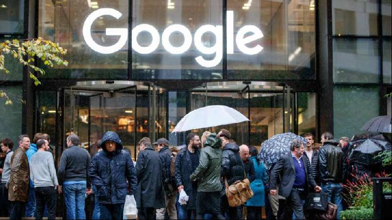 Los trabajadores de Google protestan contra acoso sexual 