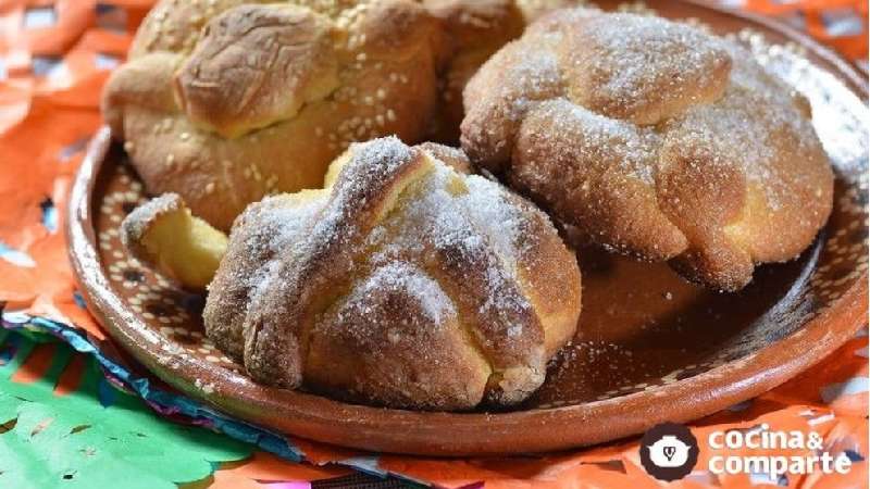 Pan de muerto simplificado