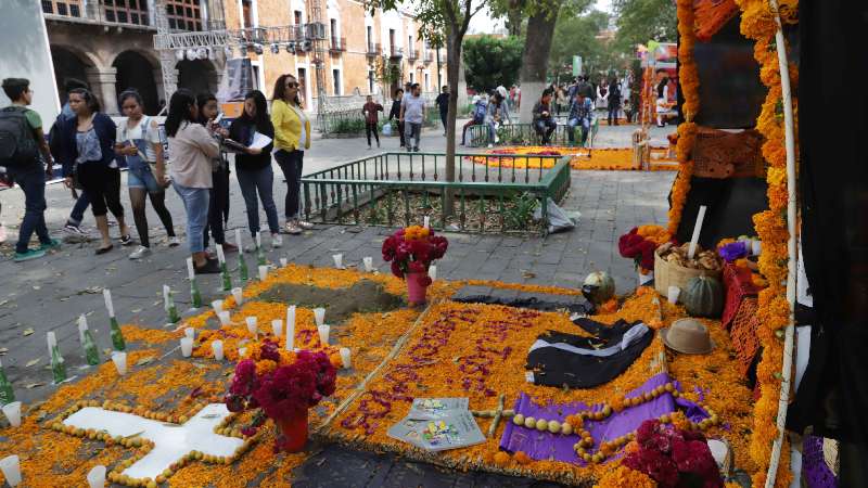 Reportan dependencias saldo blanco por celebración día de muertos