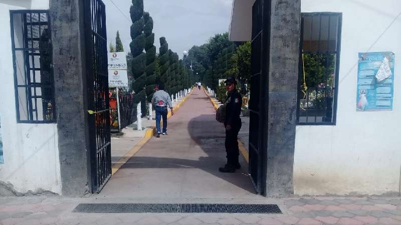 Reporta SPM Zacatelco saldo blanco en festividad Día de Muertos