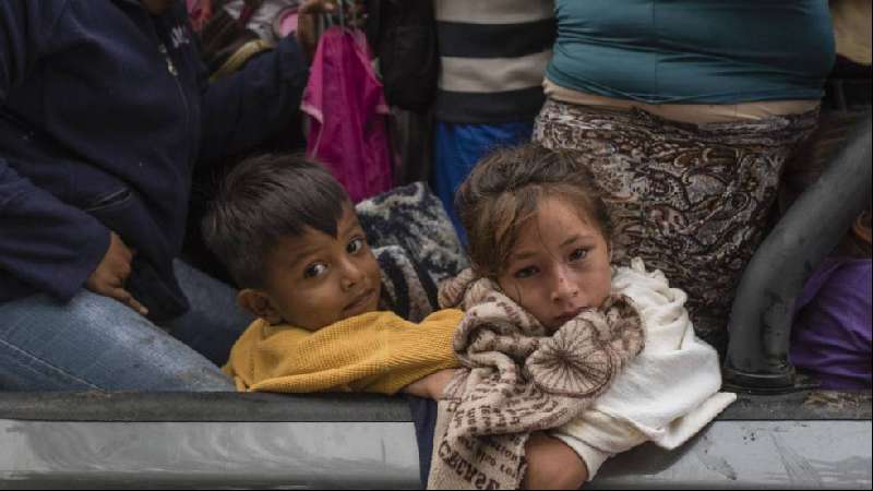 La caravana de migrantes a llegar a Ciudad de México