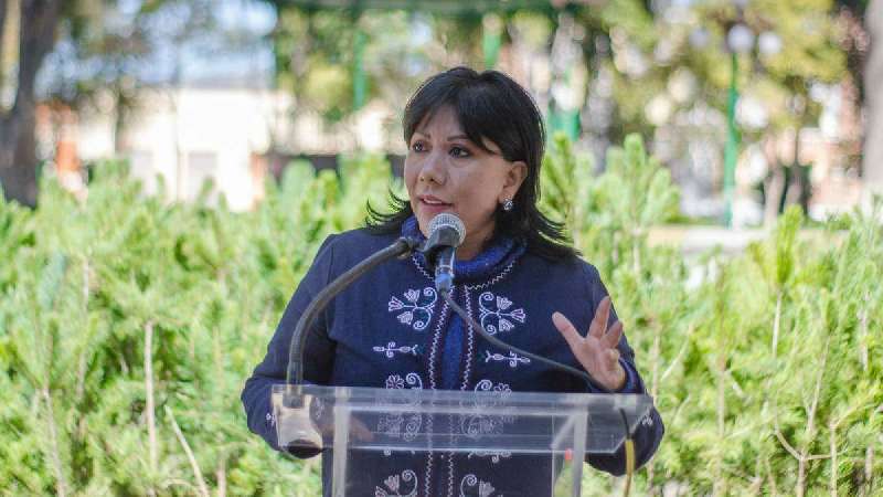 Entrega alcaldesa Anabell Ávalos mil árboles piñoneros