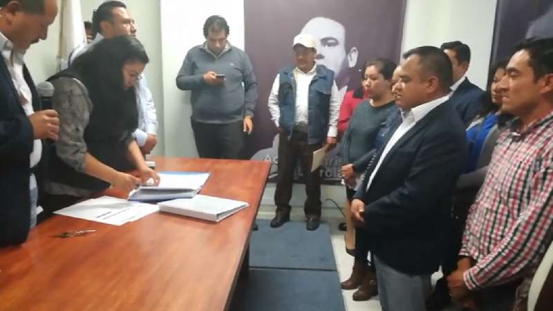 Se registra Angelo Gutiérrez por la dirigencia del PAN Tlaxcala 