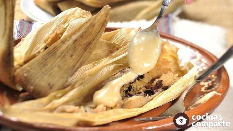 Tamales dulces de zanahoria