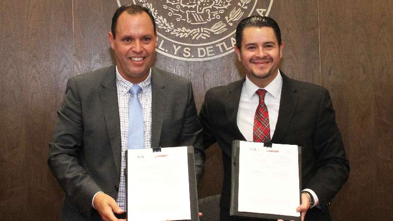 Signan Sedeco y TSJE convenio para implementar firma electrónica