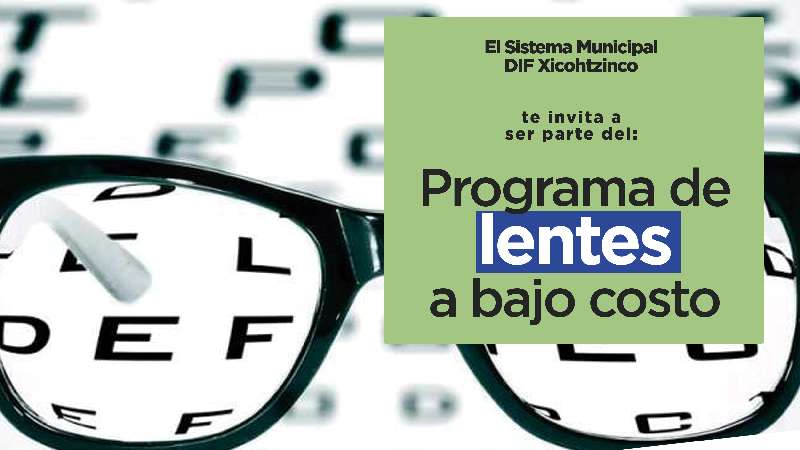 Lentes a bajo costo en Xicohtzinco