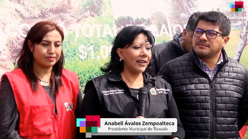 Inicio de obras en la comunidad de Acuitlapilco