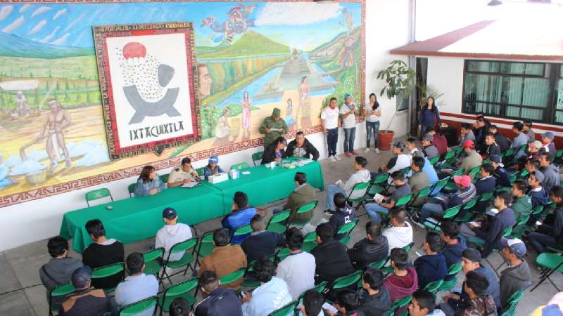 Sorteo Servicio Militar en Ixtacuixtla