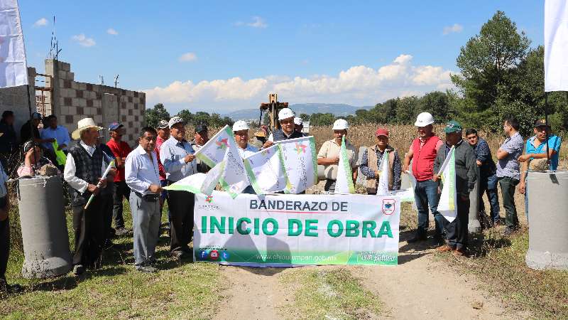 Amplía Héctor Domínguez red de drenaje con más de 500 metros