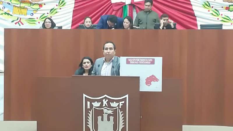 Diputado avorazado, presume terreno para llevarse universidad