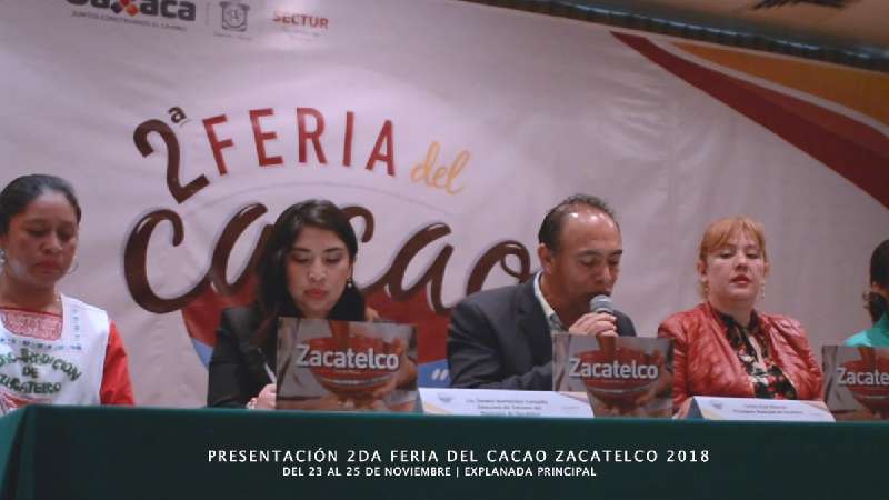 Presentación 2da Feria del Cacao en Zacatelco 2018 