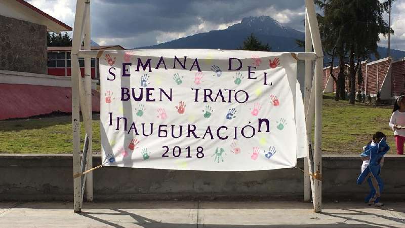 Inauguran “Semana del Buen Trato Infantil” en Ixtenco